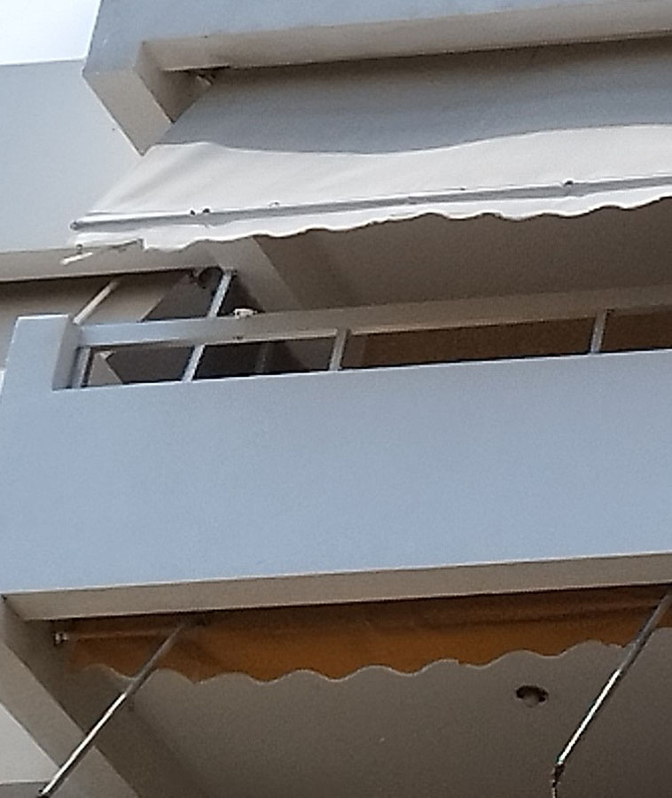 Βάψιμο πολυκατοικίας