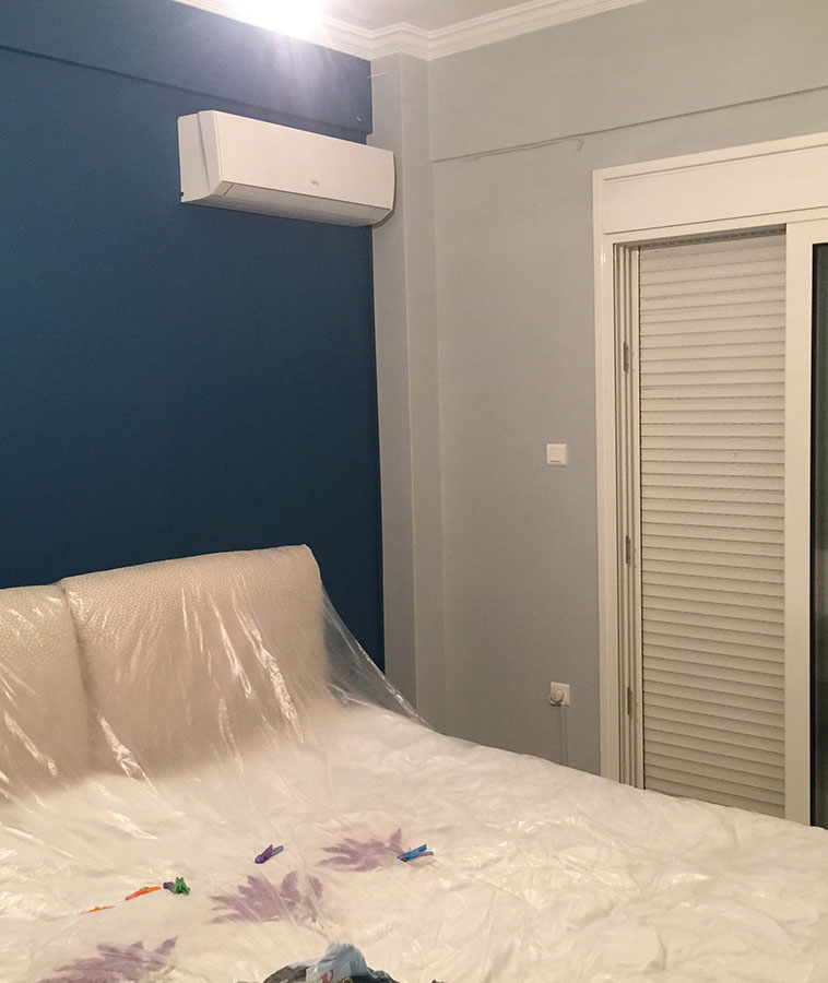 Επισκευή και βάψιμο εσωτερικού χώρου